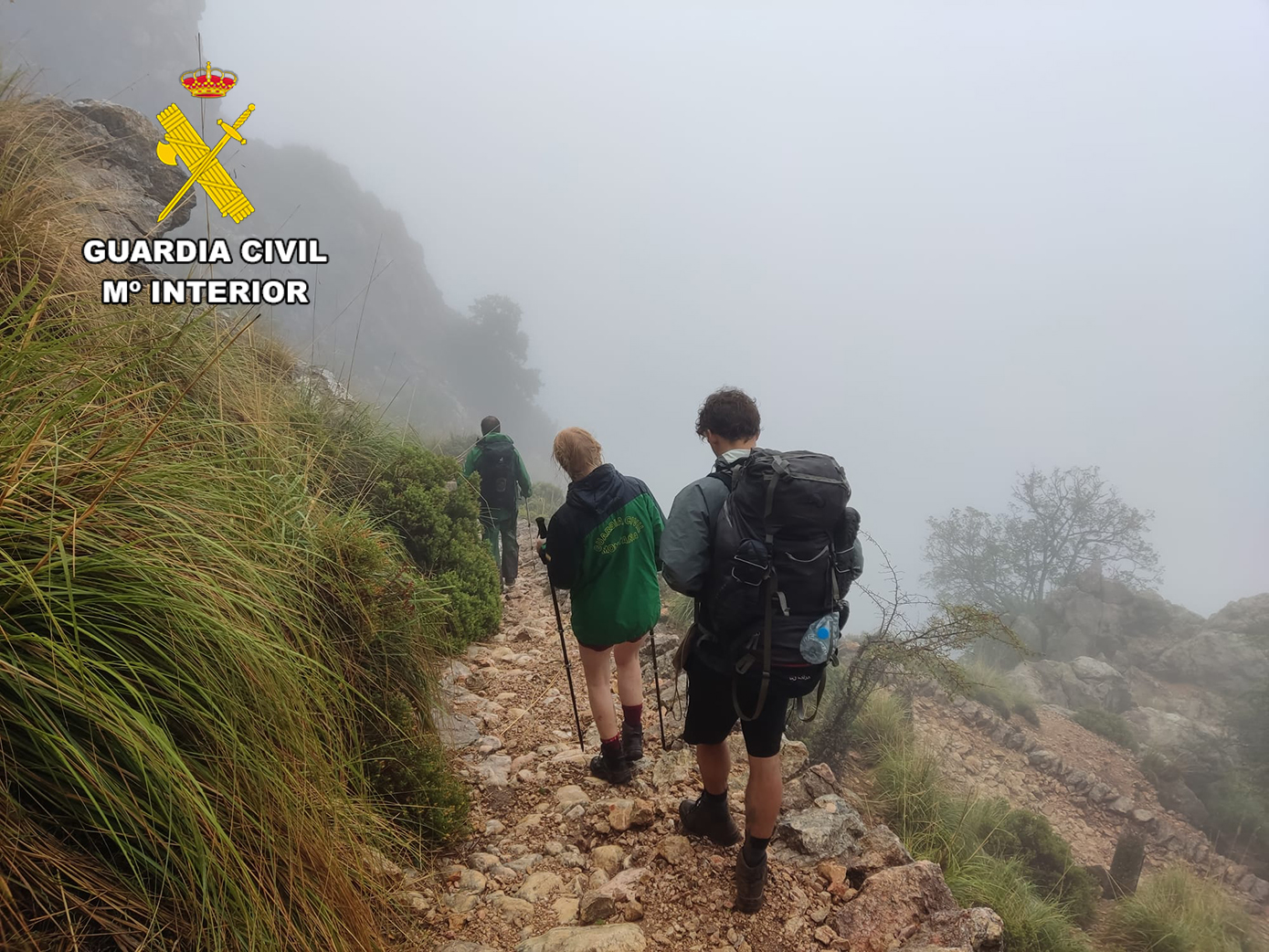 20230828 rescate dos excursionistas