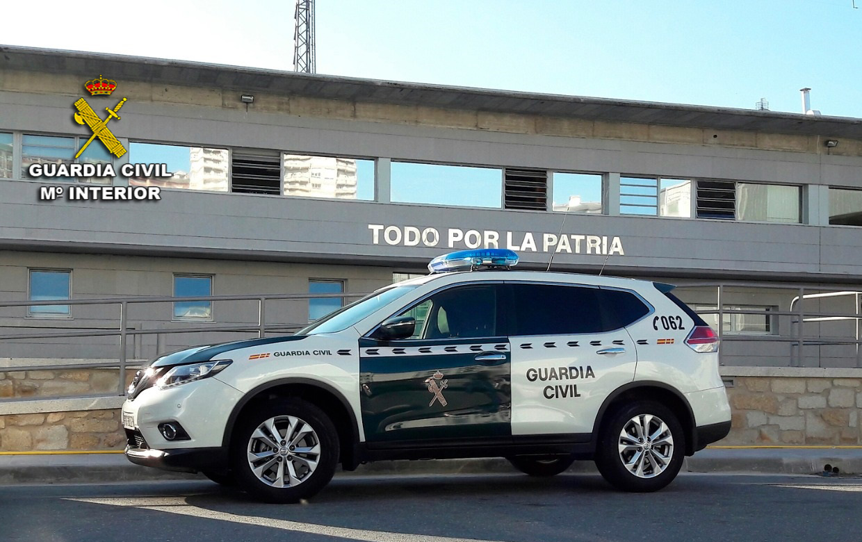 20220814 ARCHIVO vehiculo Guardia Civil