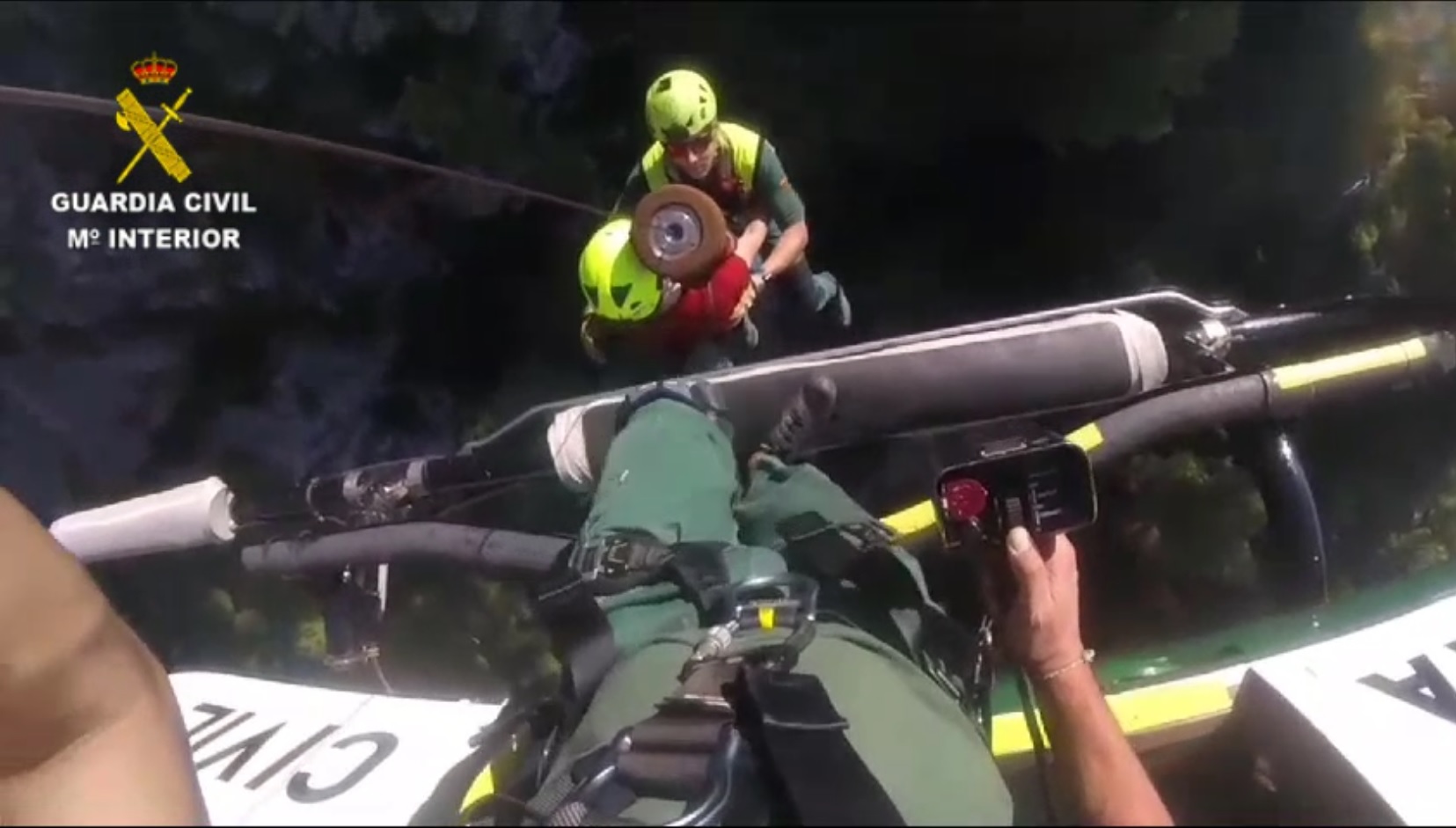 20230830 rescate senderista extraviado