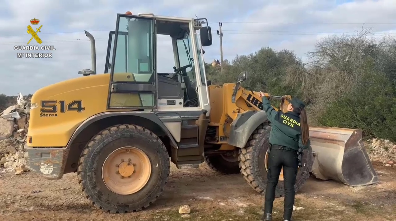20240130 detenido hurto y danos excavadora santa eugenia 4