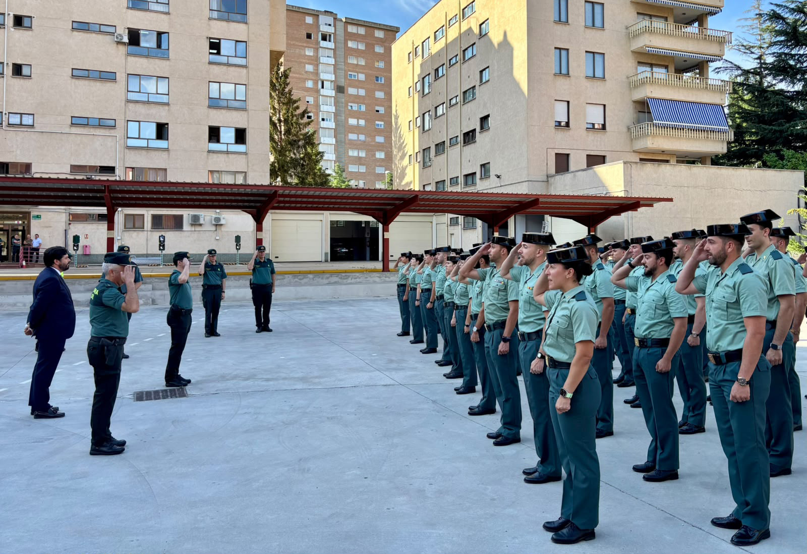 2026.07.13 Foto 1 bienvenida a 54 nuevos guardias civiles