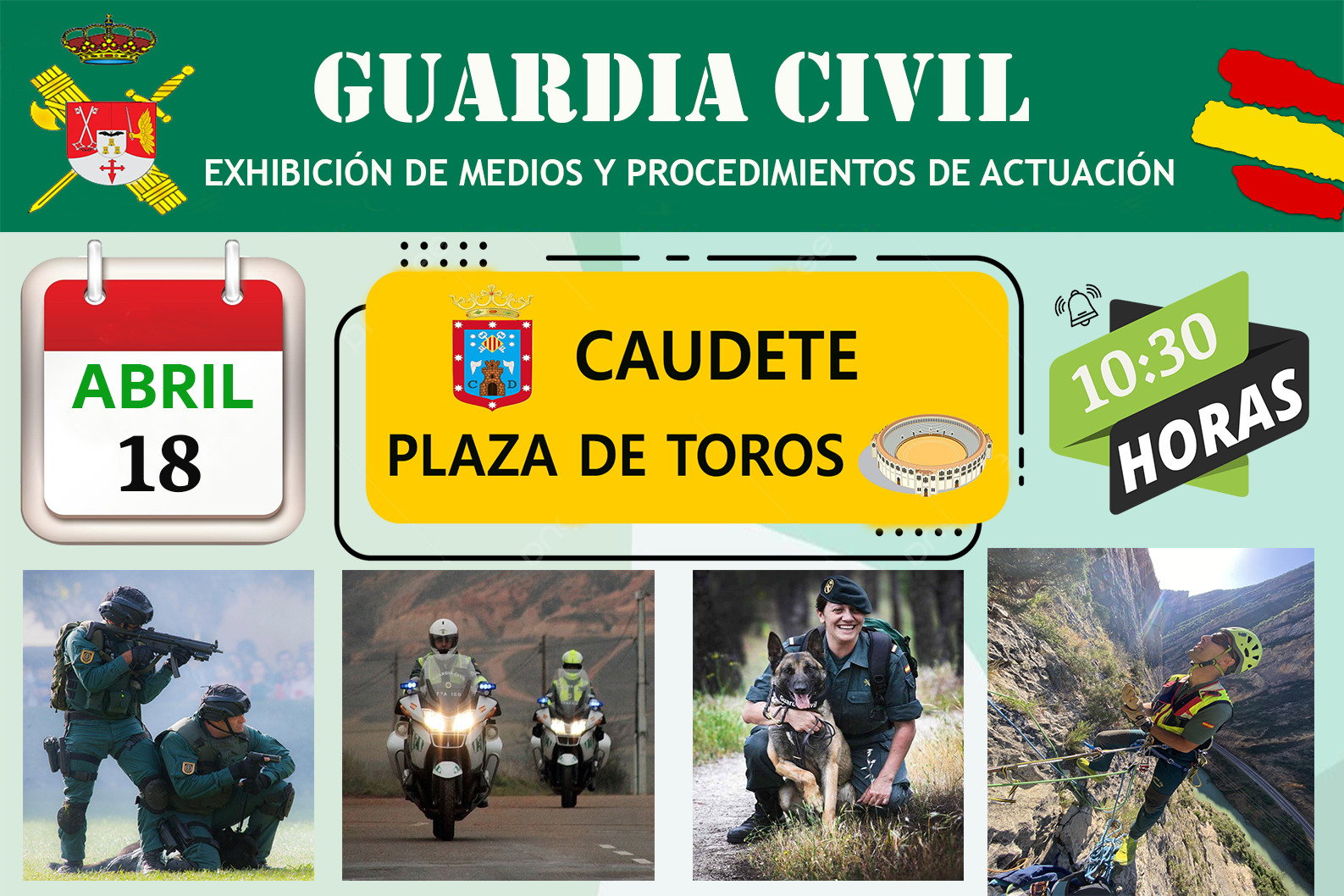 222 Cartel EXHIBICION CAUDETE 18 4 2024