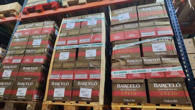 24460 cajas ron
