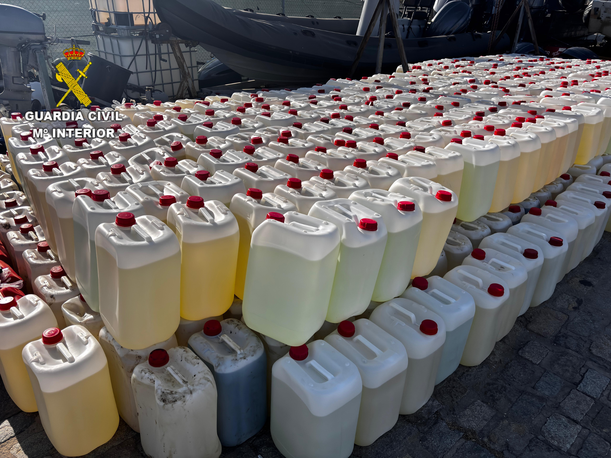 2 garrafas gasoil