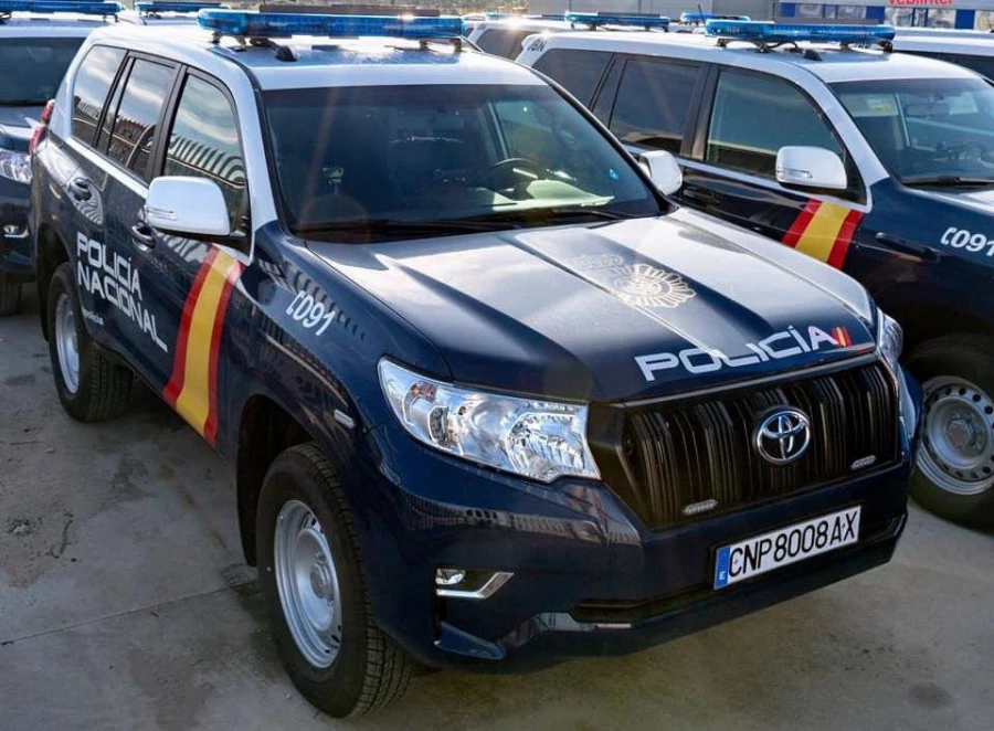 5268509 vehiculo policia nacional