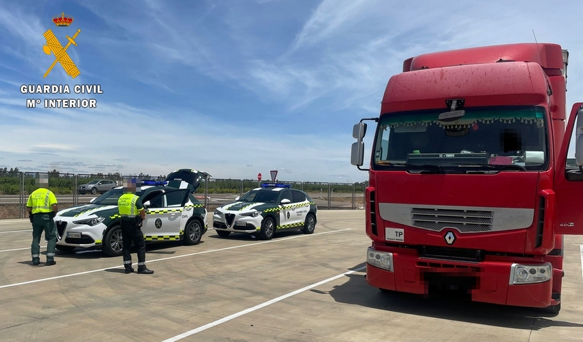 CAMION INTERCEPTADO