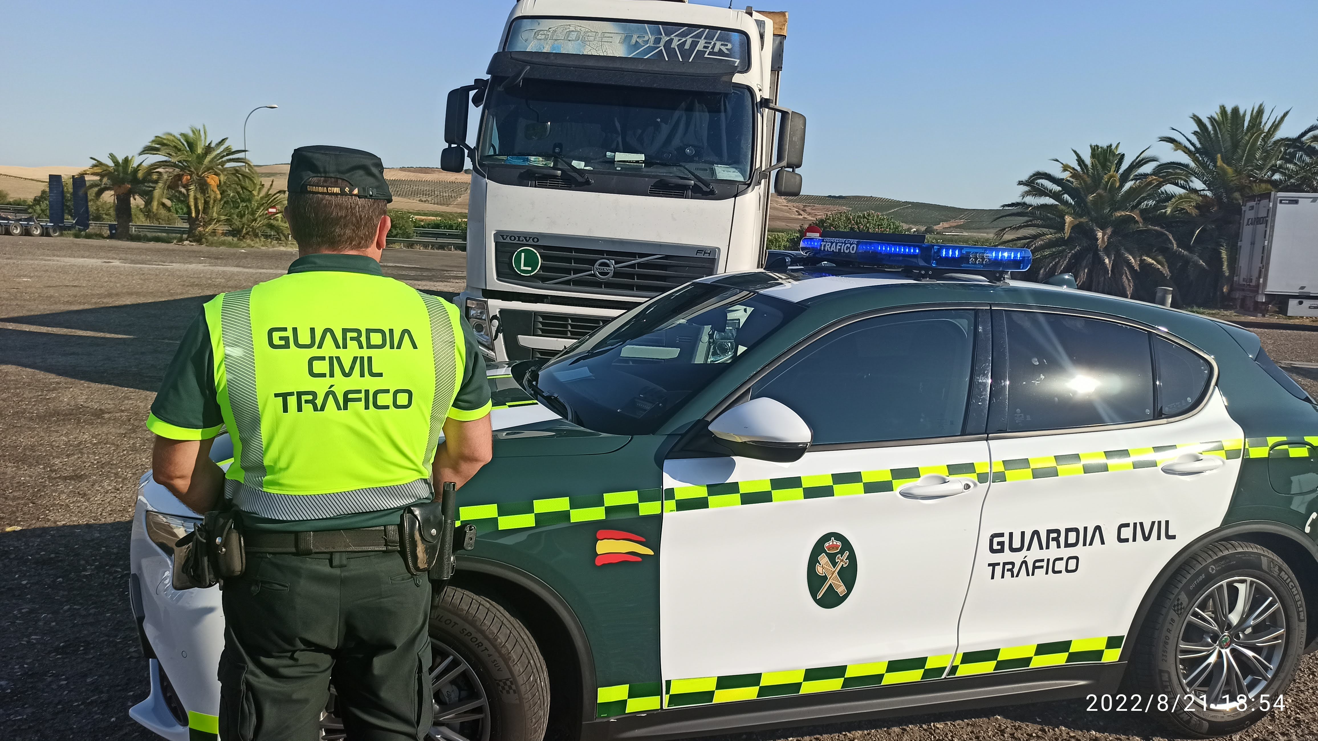 Camionero investigado por tasa alcohol muy elevada