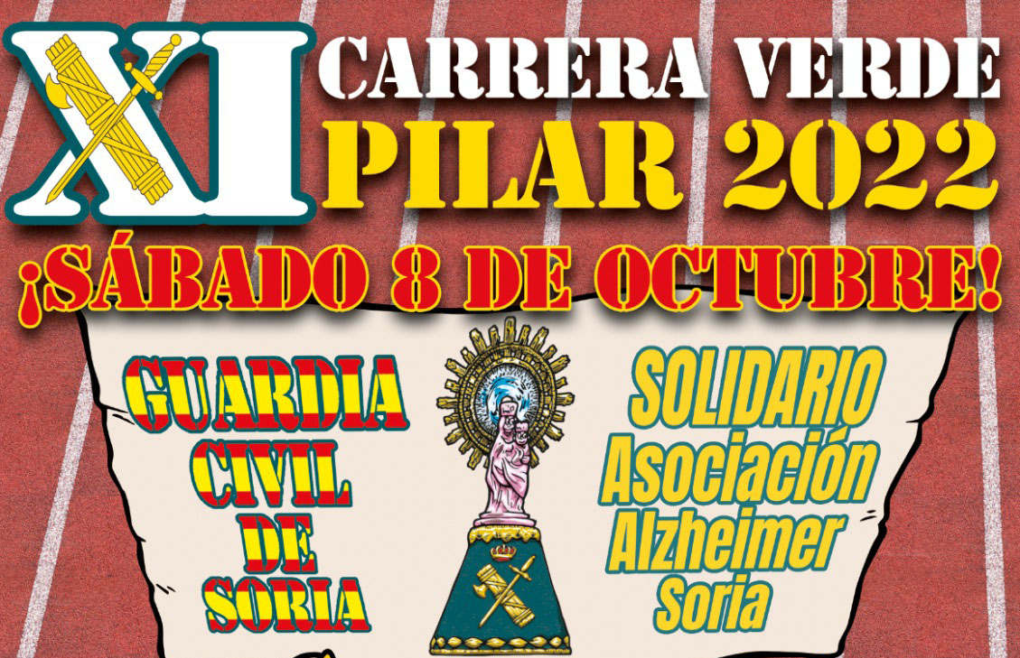 Cartel Carrera Verde 1Pilar 2022