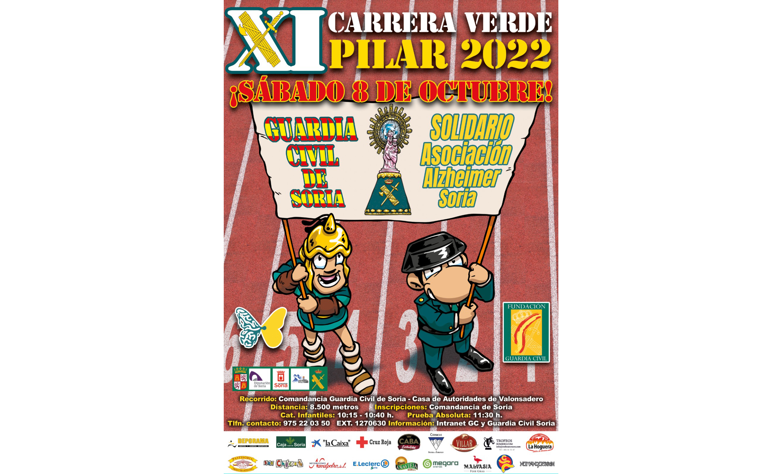 Cartel Carrera Verde Pilar 2022 2