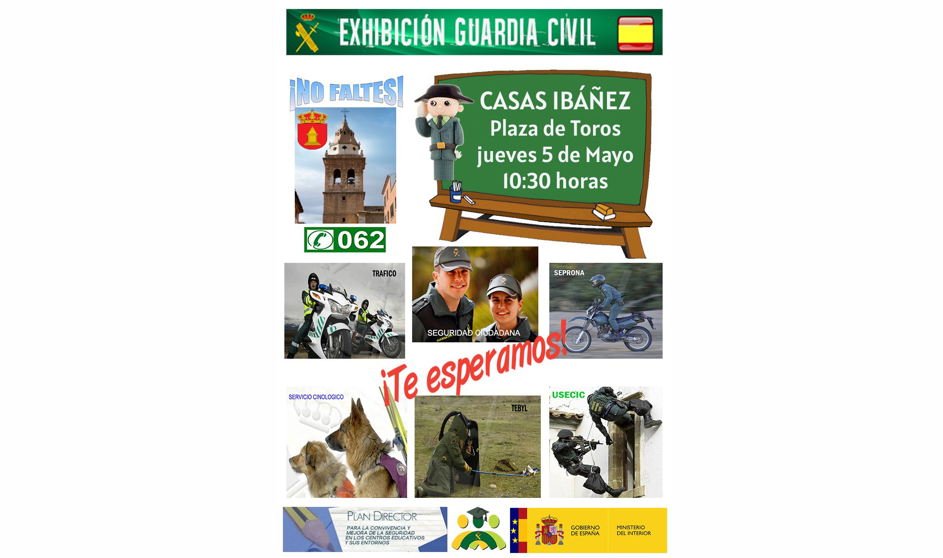 Cartel Exhibición Casas Ibáñez 5 5 2022