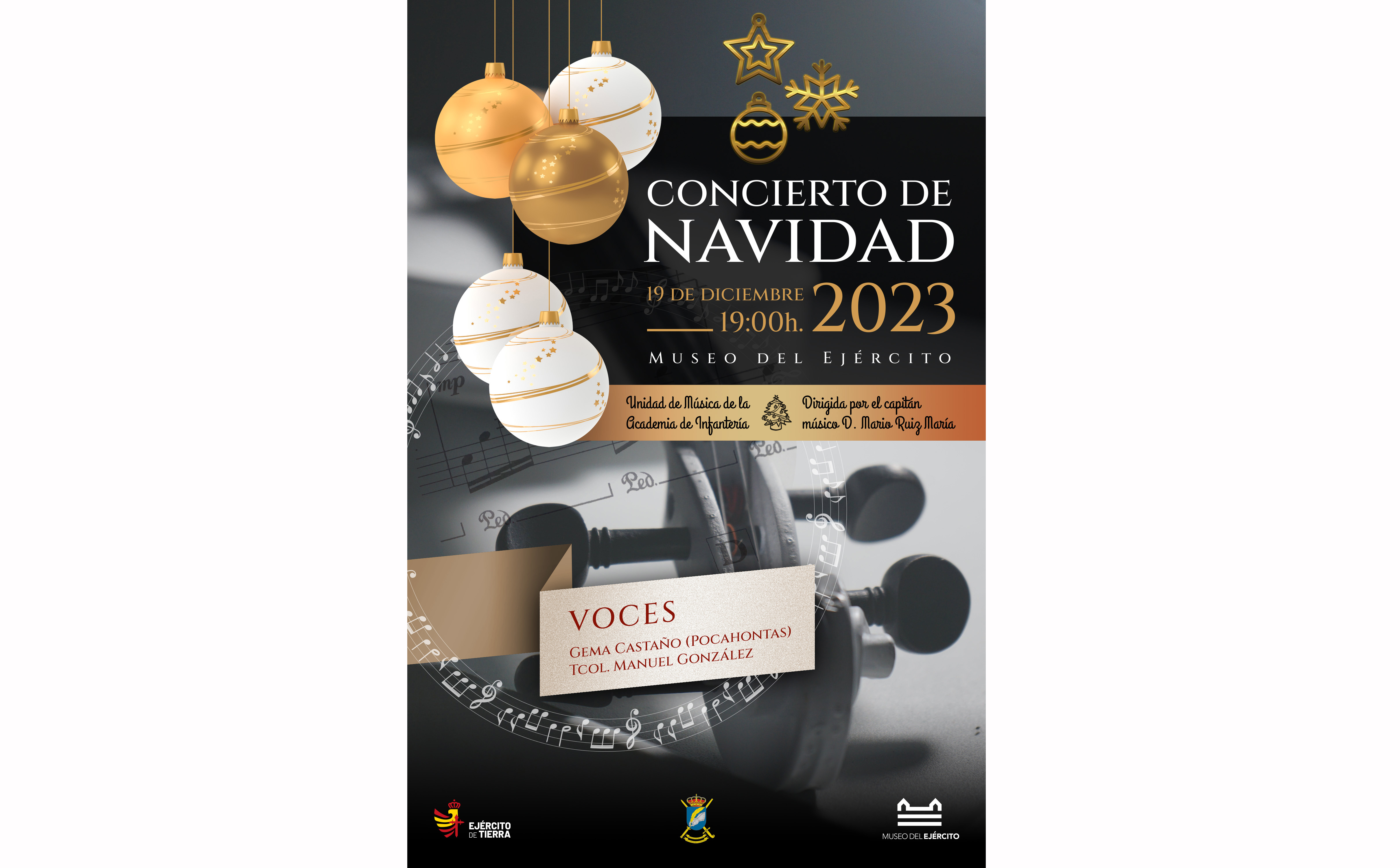 Cartel concierto Navidad 2023 2