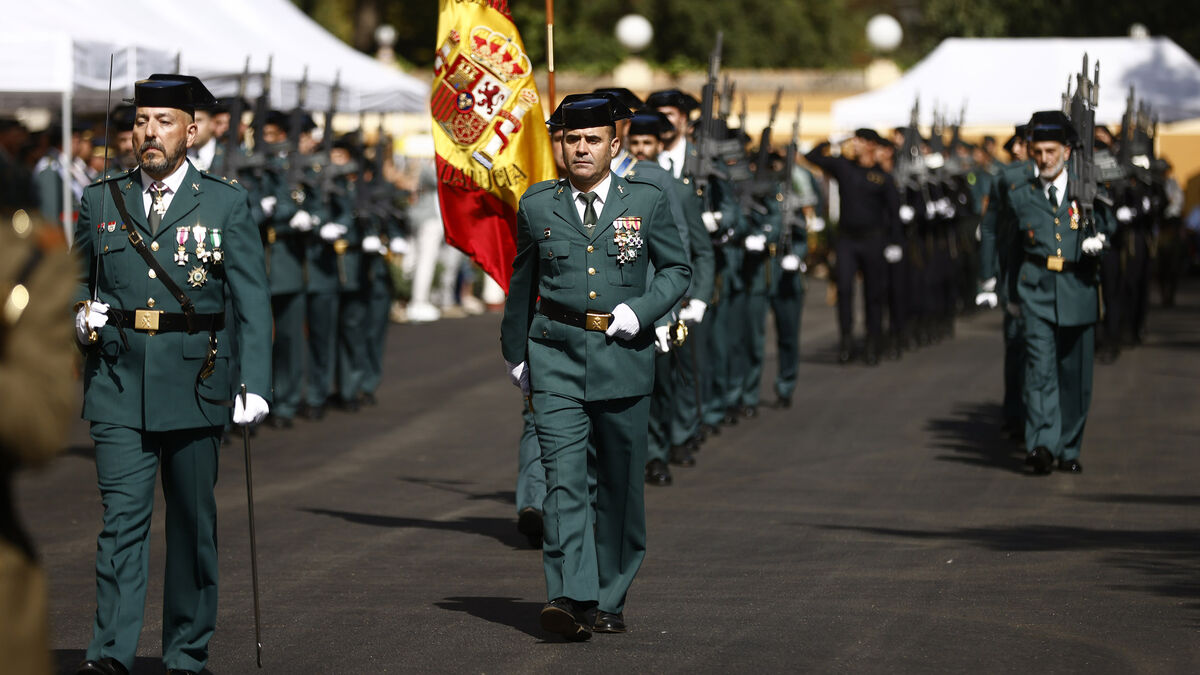 Celebracion Virgen Pilar Patrona Guardia