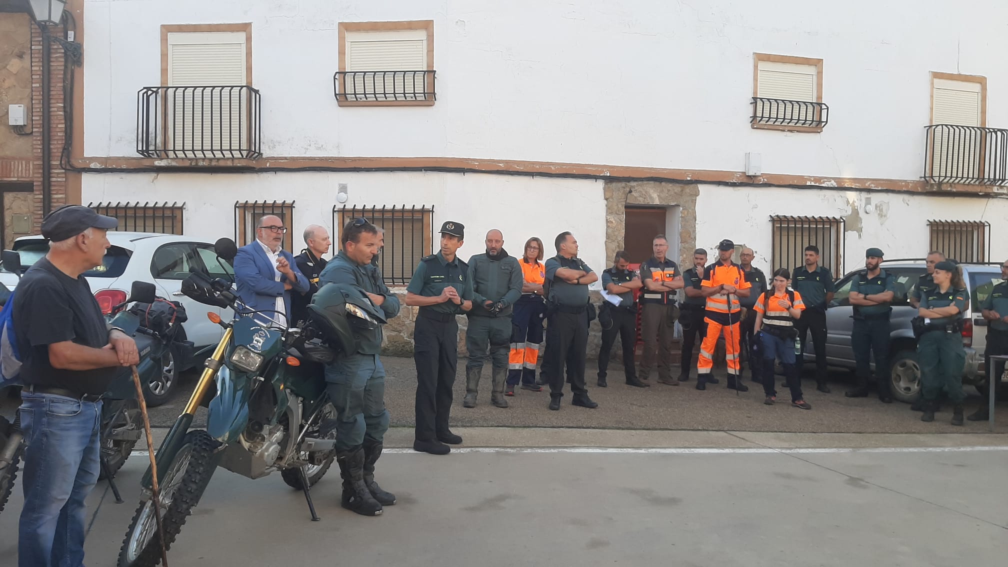 Continúa la búsqueda de la persona desaparecida en Ciria