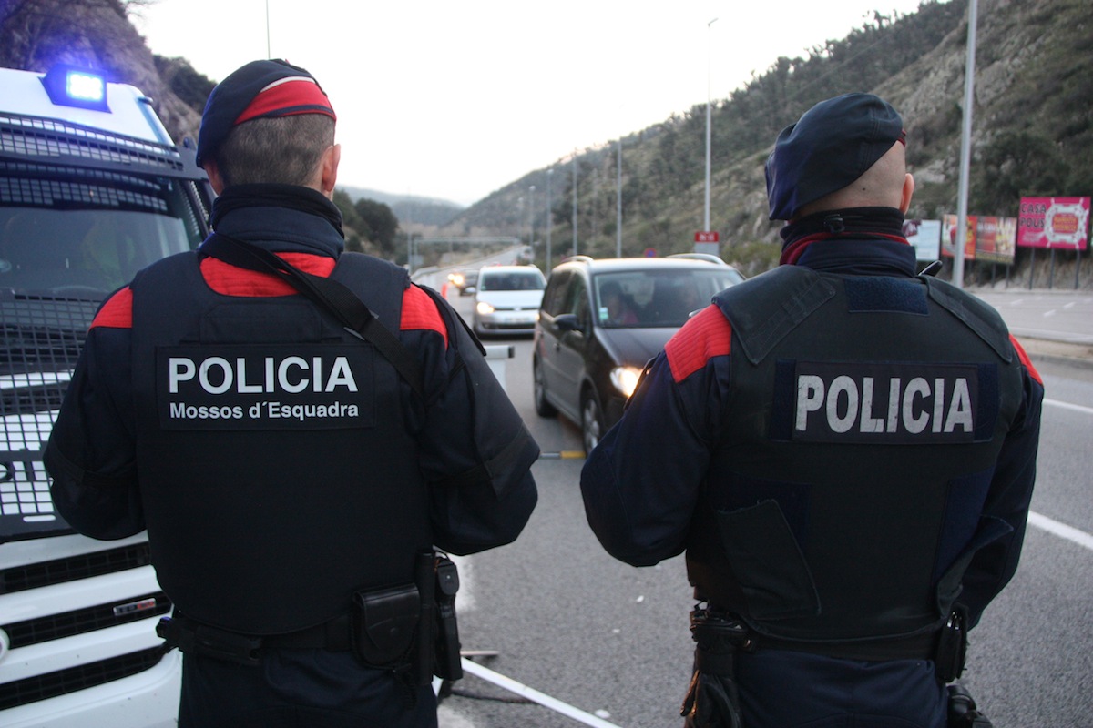 Control Mossos dEsquadra Jonquera