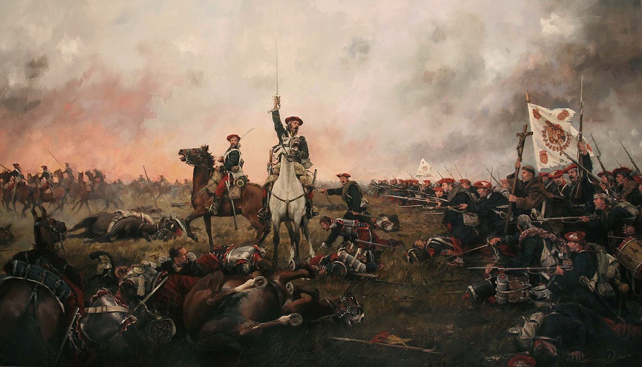 Cuadro Calderote Primera Guerra Carlistas by Ferrer Dalmau