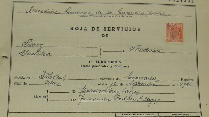 Encabezamiento Federico Padilla Comandancia Algeciras