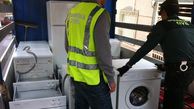 Foto Guardia Civil intervencion electrodomesticos