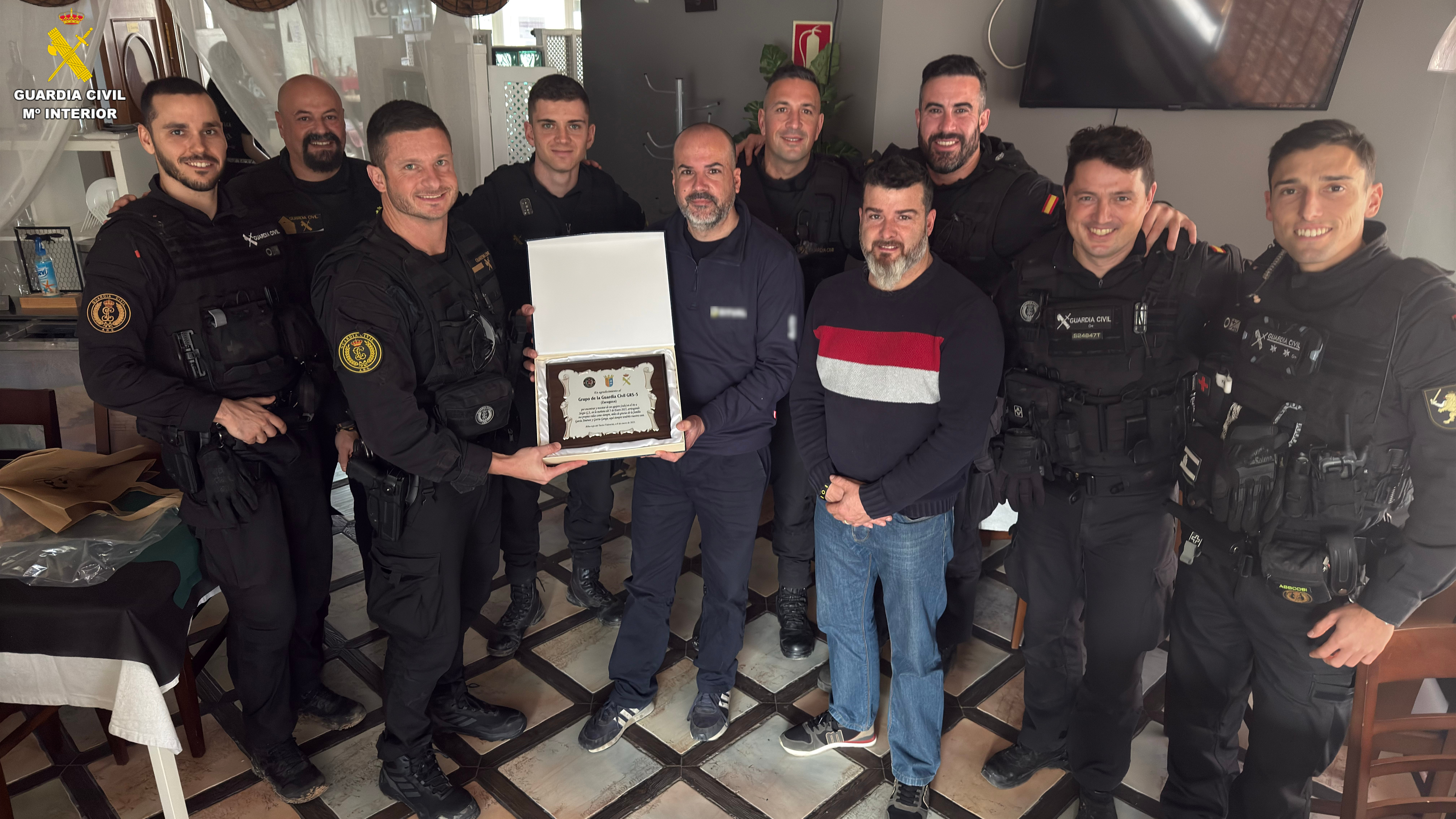 Foto 3 rescate guardia civil valencia