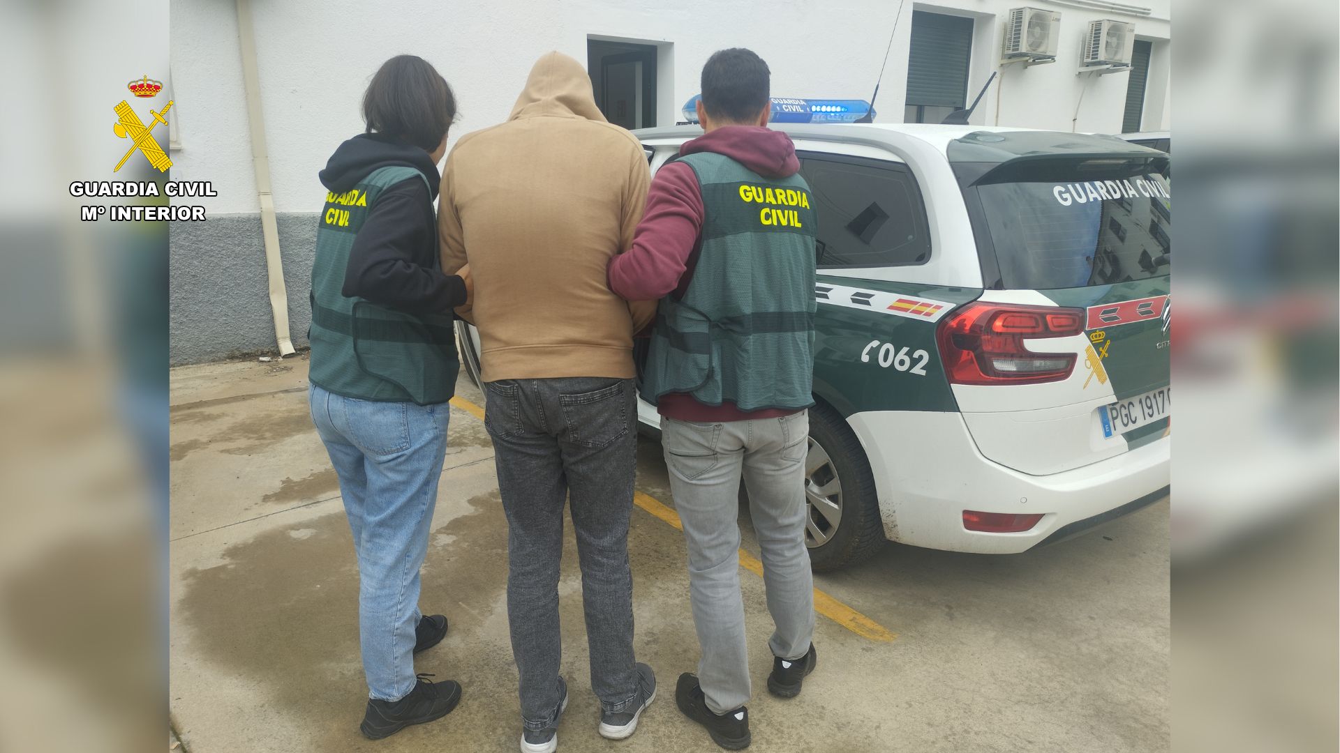 Fotografía caceres detencion