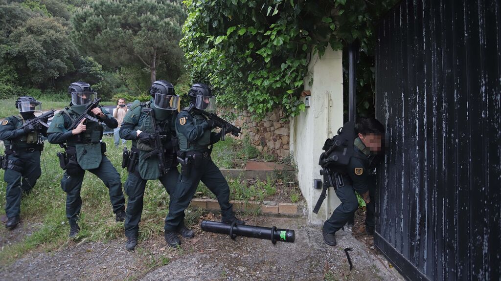 Fotos registros Guardia Civil