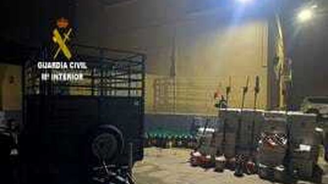 Guardia Civil Lora Rio sustraido