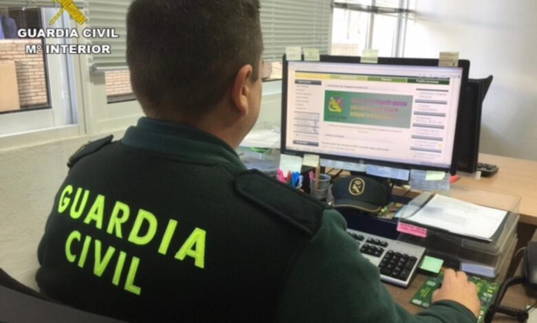 Guardia Civil ordenadores
