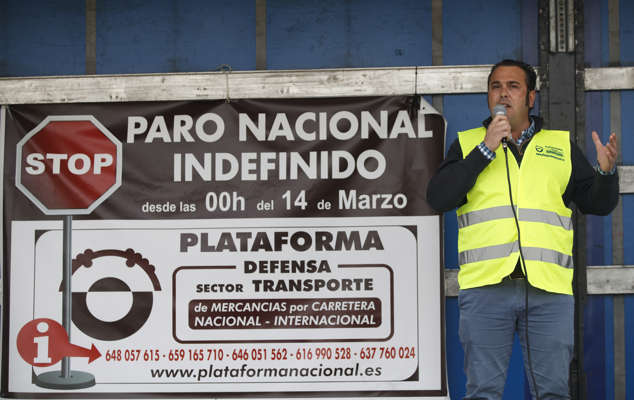 Huelga sector transporte