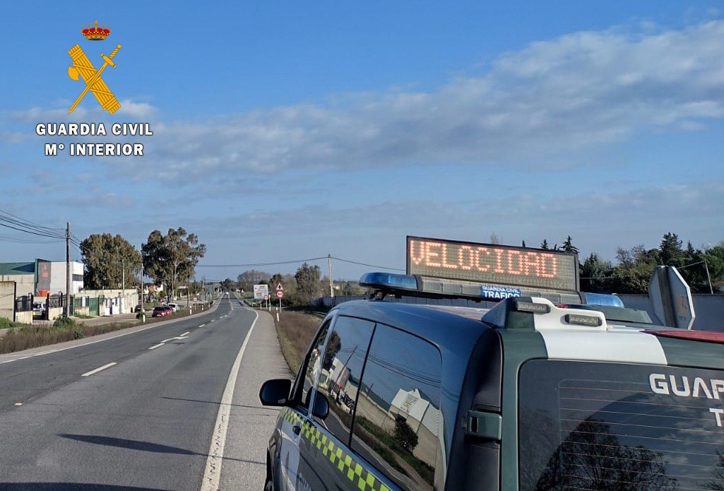 Imagen Guardia Civilradar trafico