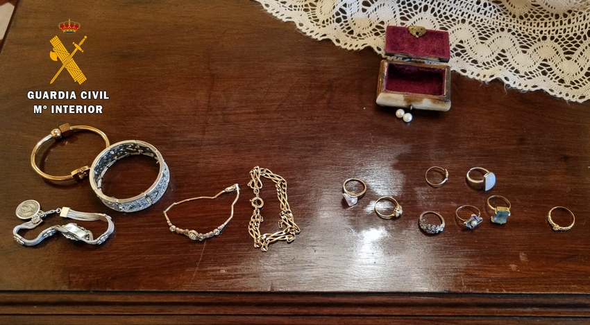 Joyas recuperadas