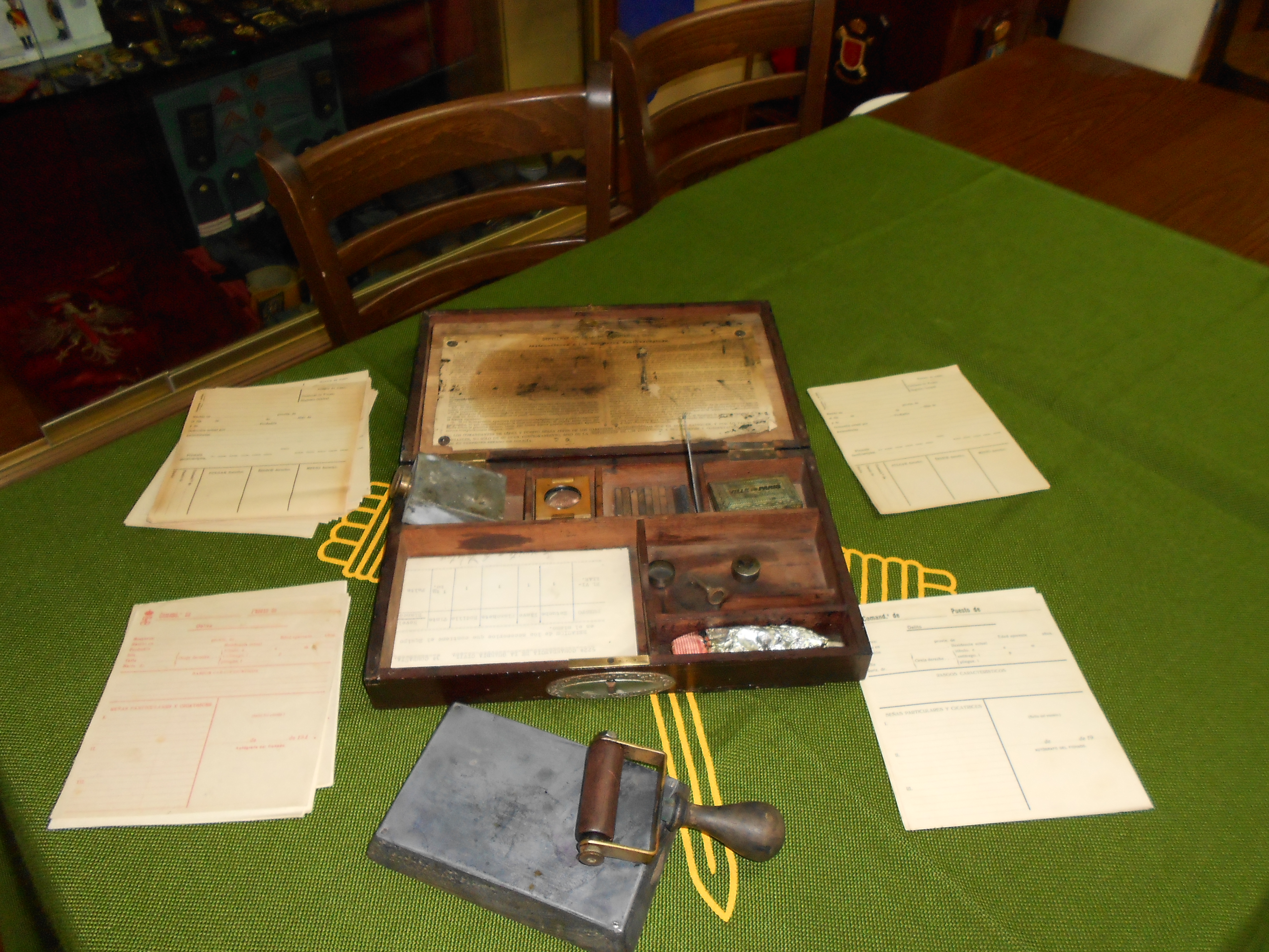 KIT ESTUCHE DACTILOSCOPICO GC