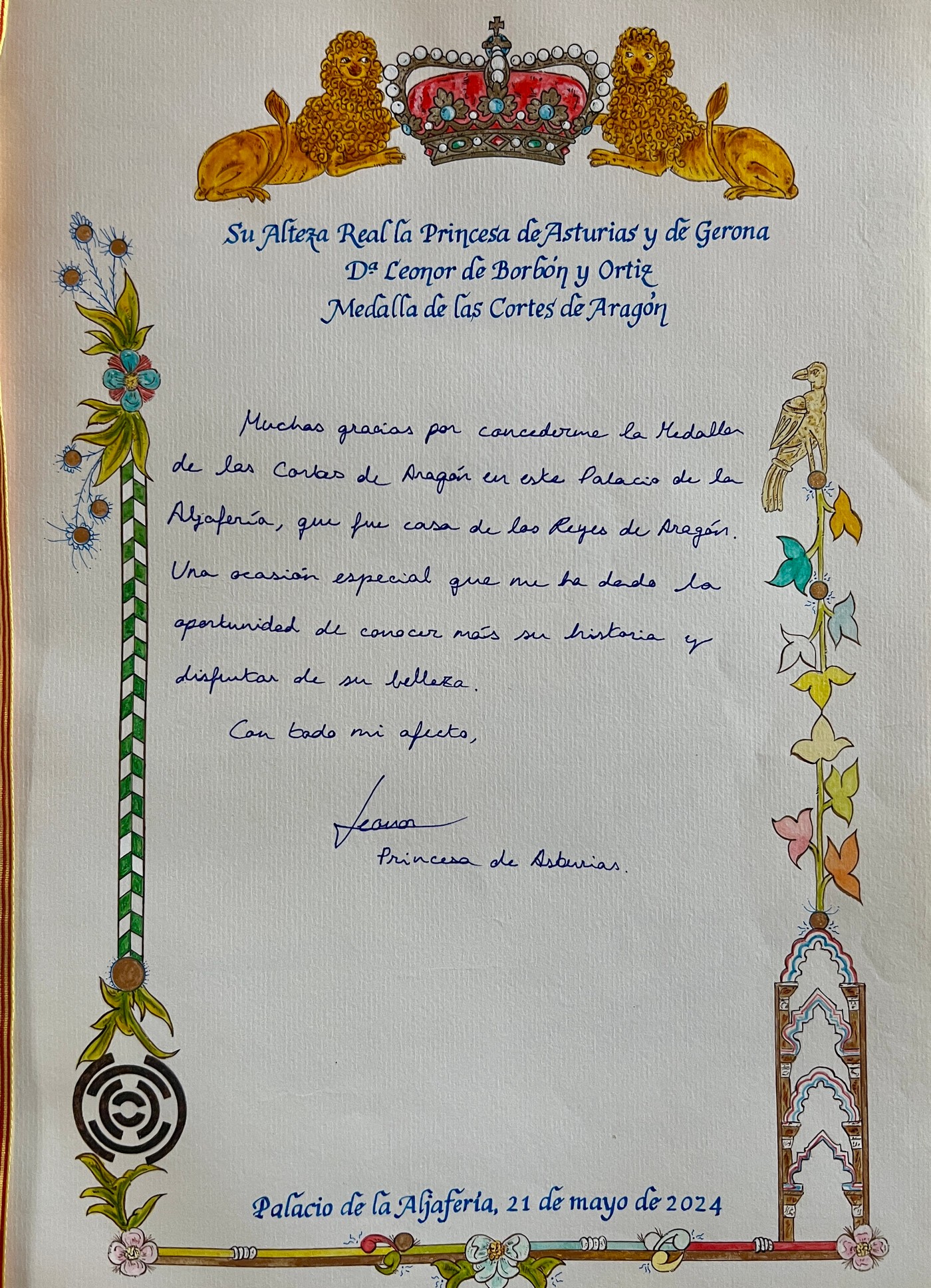 PL medalla cortes aragon 20240521 10