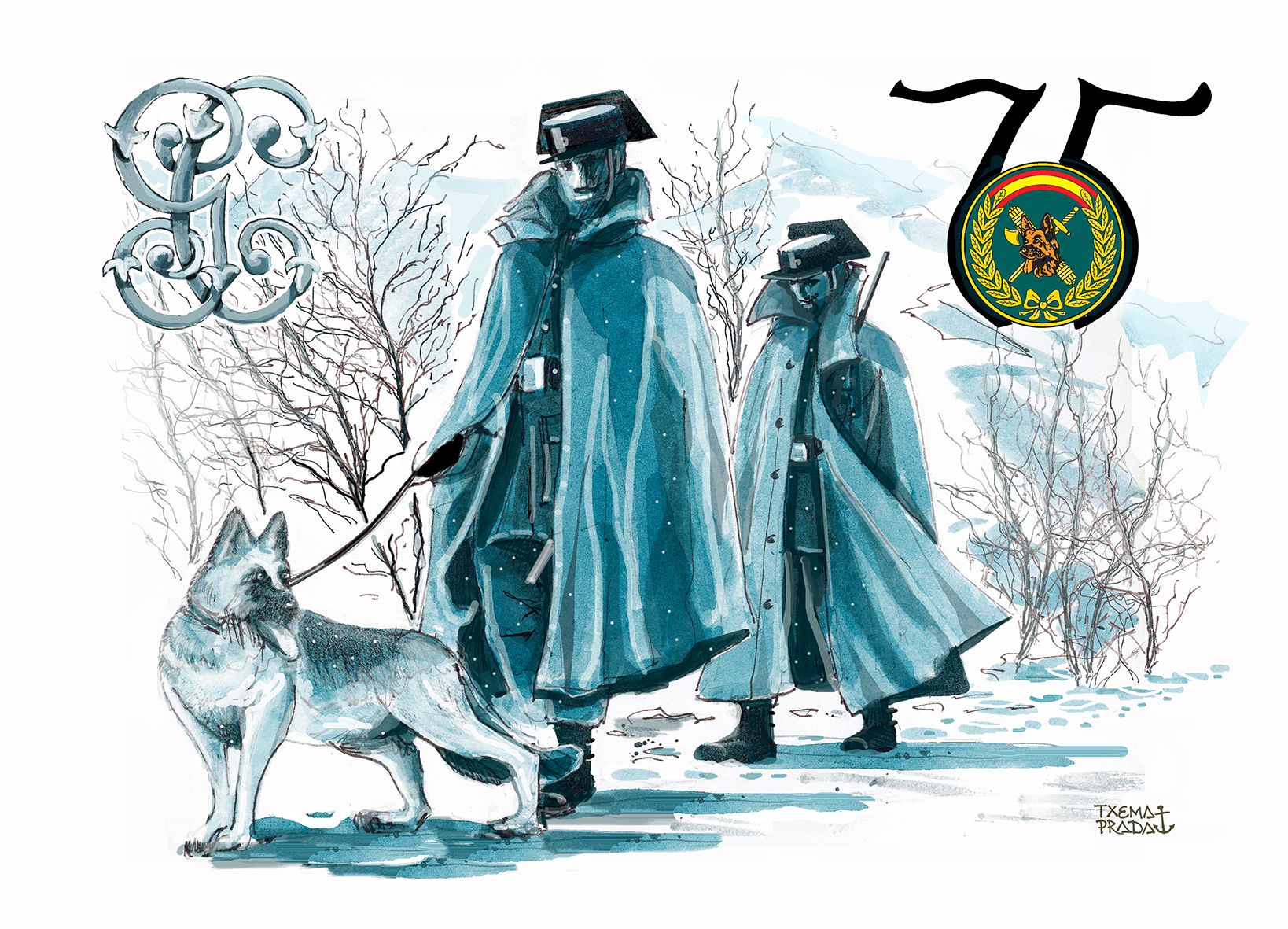 Pareja GC perro 75 AN 1