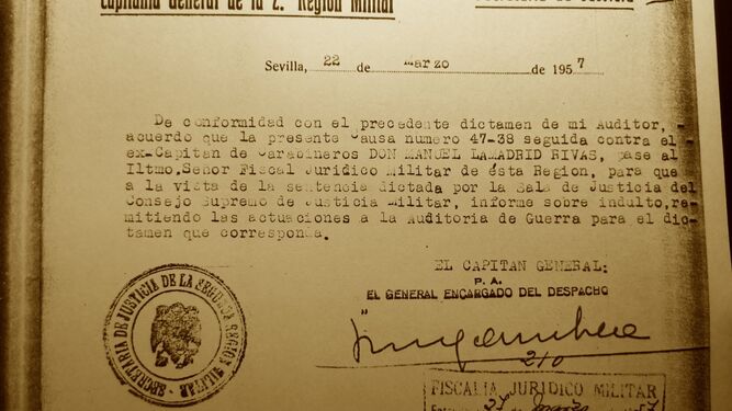 Peticion informe excapitan Carabineros Lamadrid