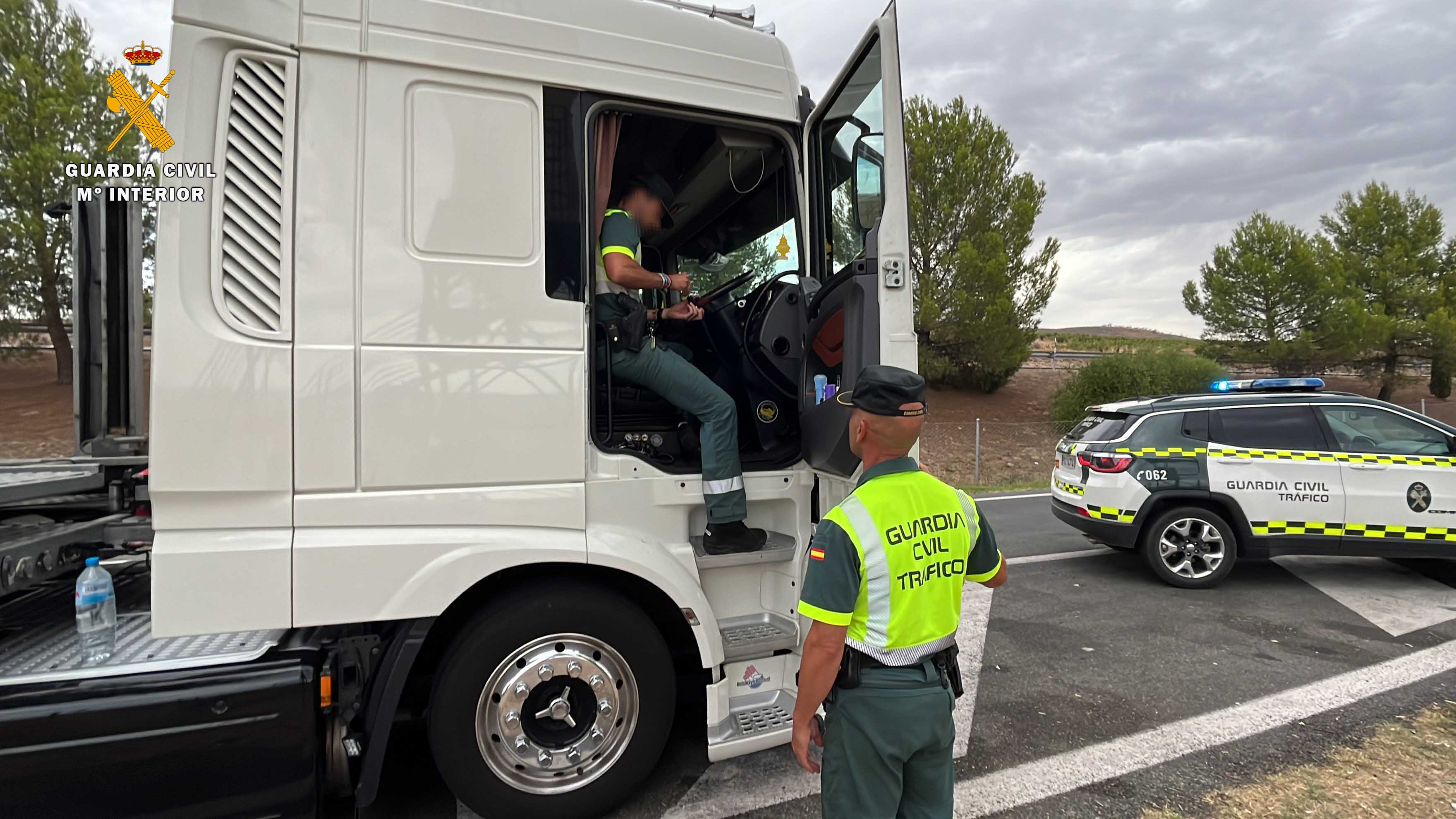 Precinto camion alcohol