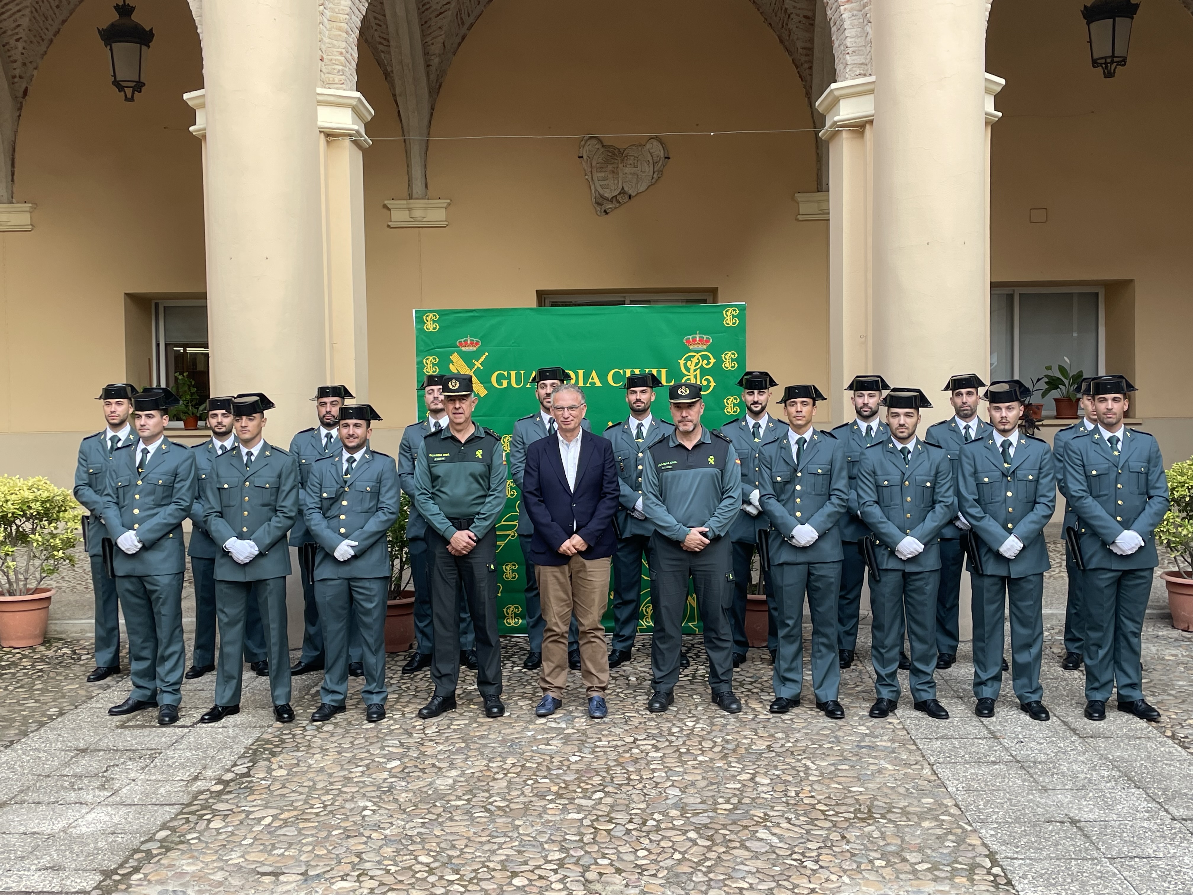 Presentación guardias civiles en prácticas 2