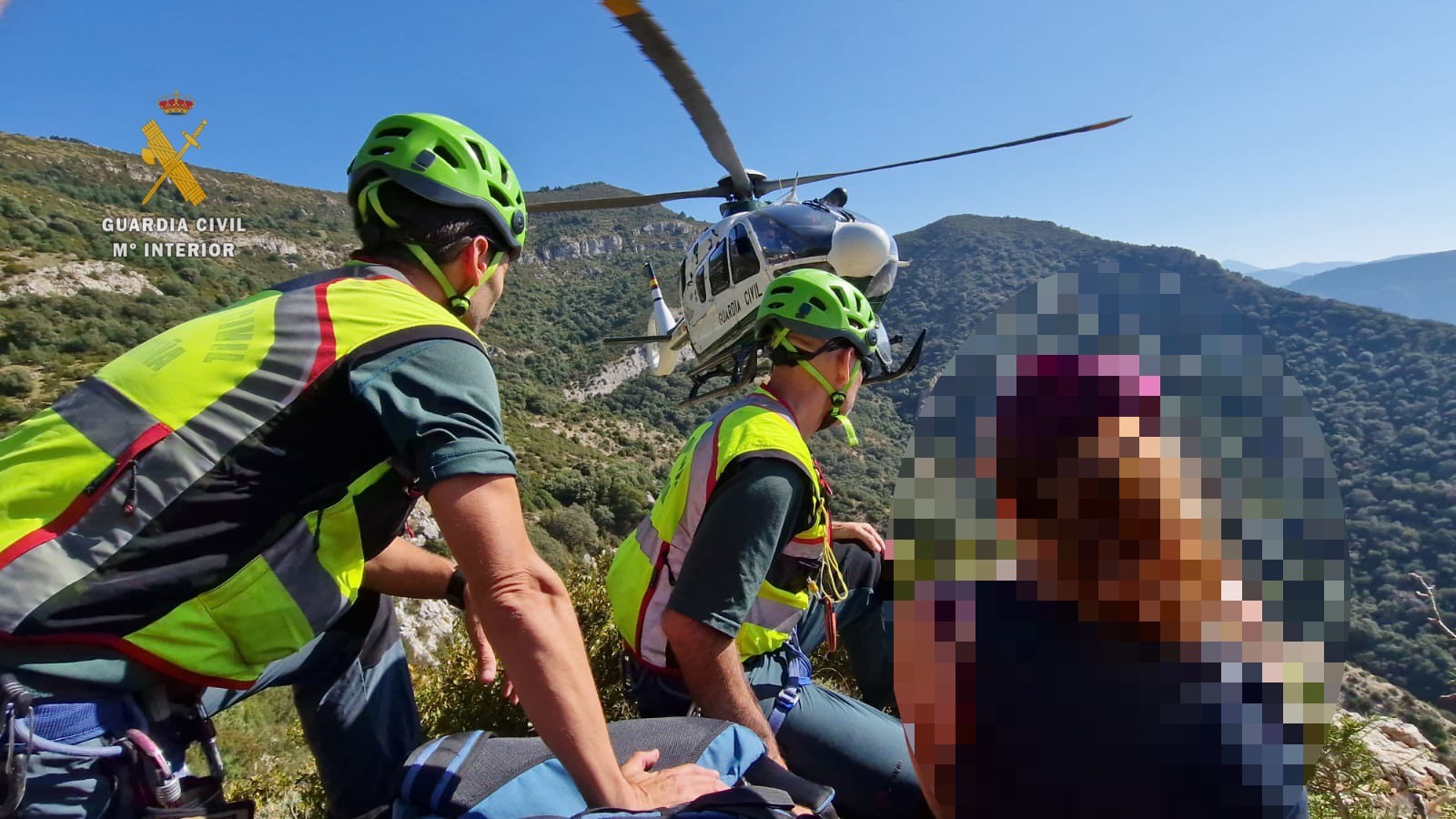 Rescate Arco Gratal picadura serpiente 2