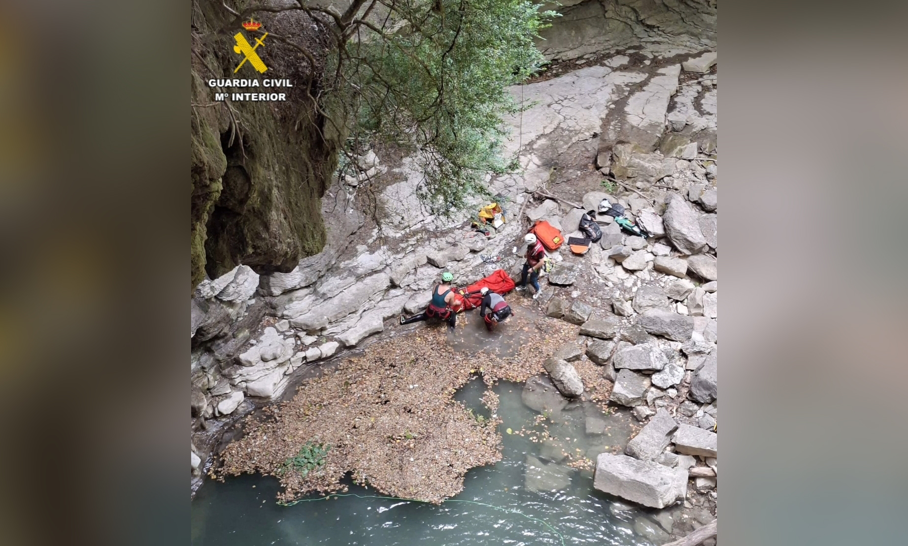 Rescate barranco Furco. 19 julio