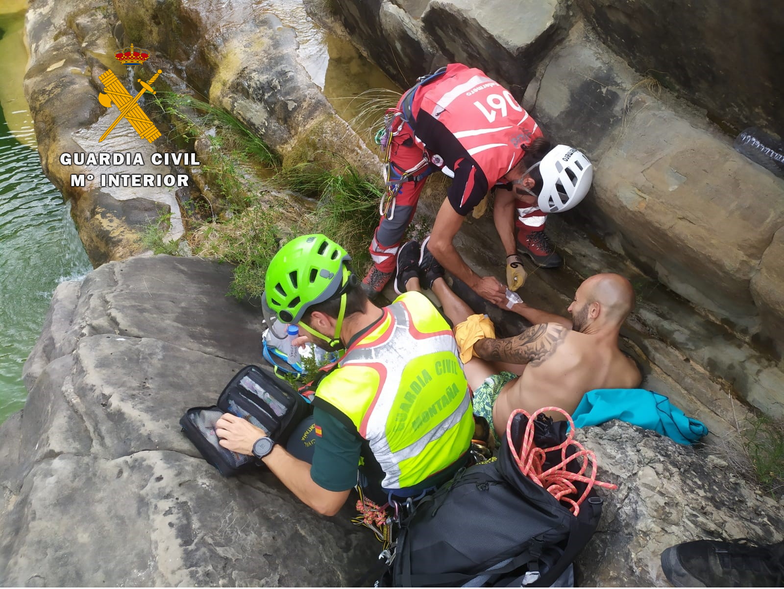 Rescate barranco de Triste
