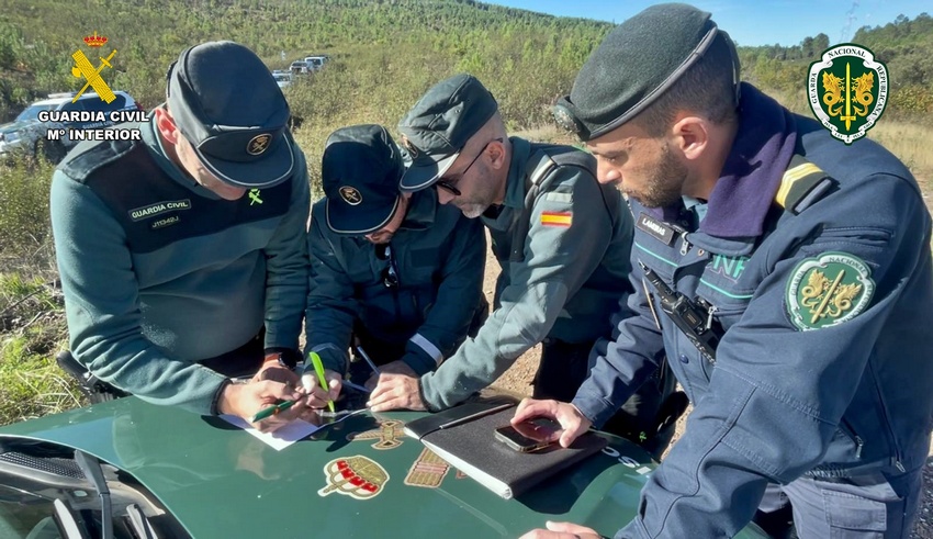 Simulacro coordinado Guardia Civil y GNR 3