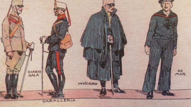 Uniformes Carabineros publicados Macaco Madrid