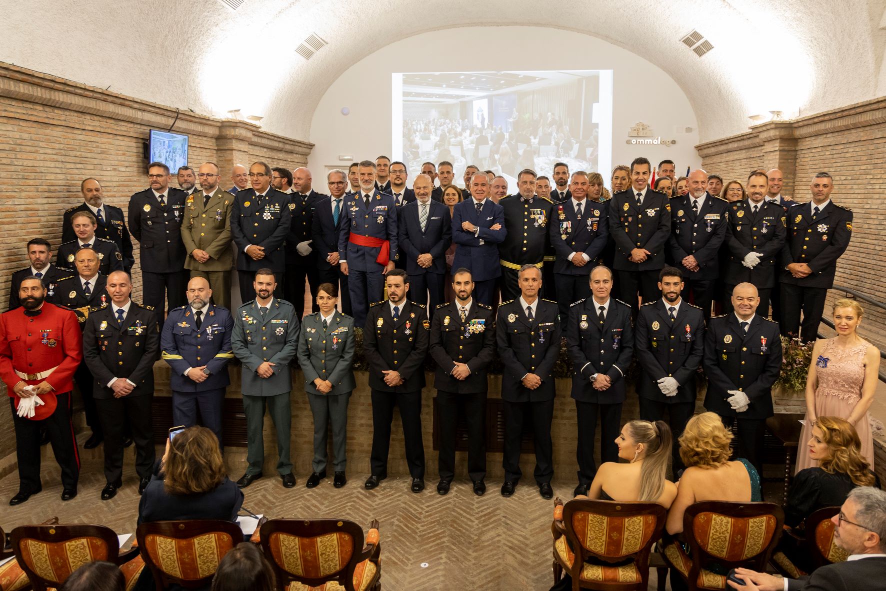 VII Entrega CondecoracionesGran Cruz Azul.Emergencias Malaga 2023.1