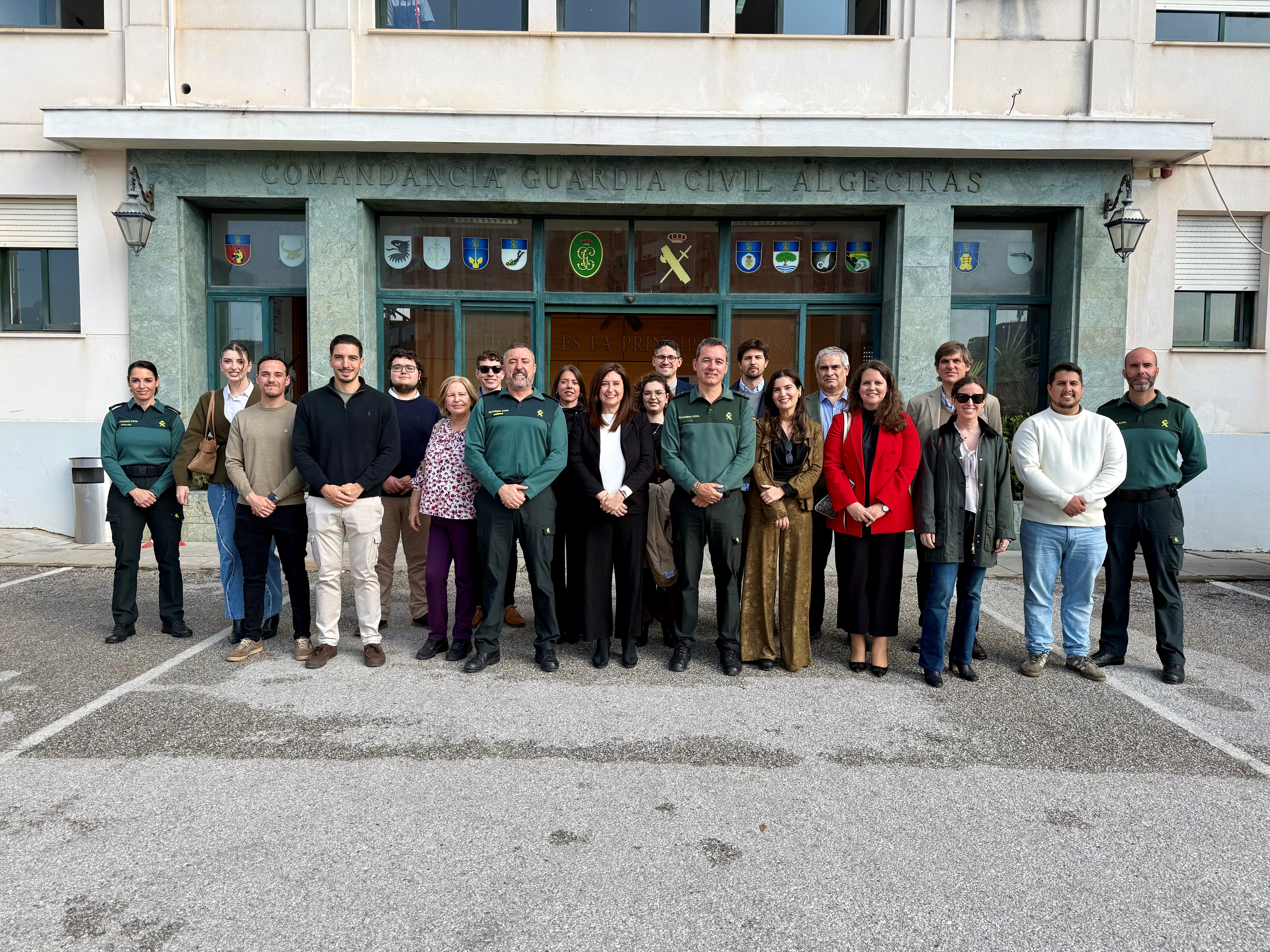 Visita Fiscales y alumnos