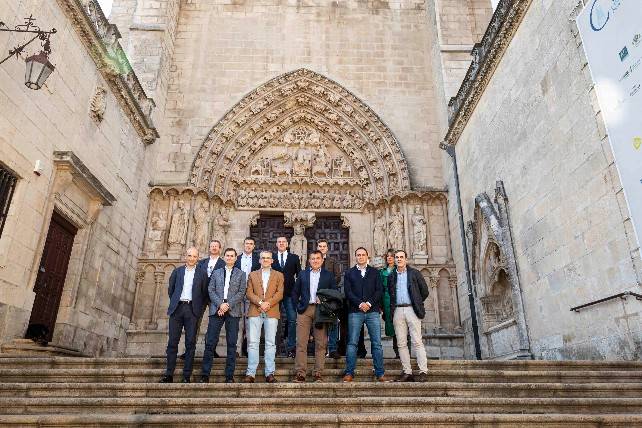Visita Guardia Civil a la Catedral de Burgos