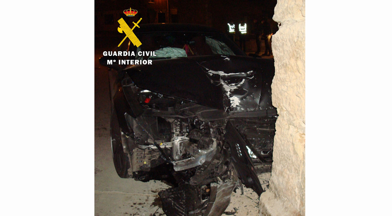 accidente alcoholemia positiva