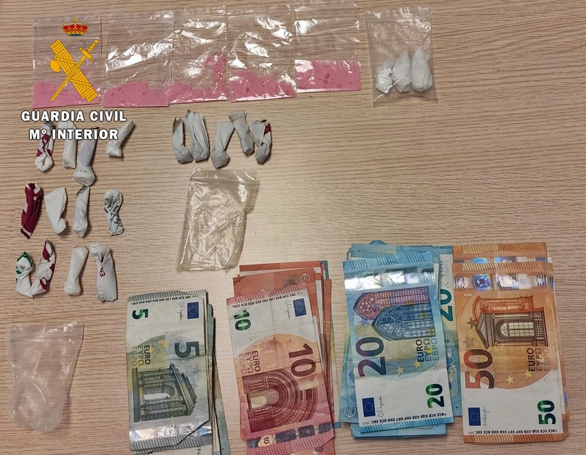 aprehensión droga en feria Zafra 1