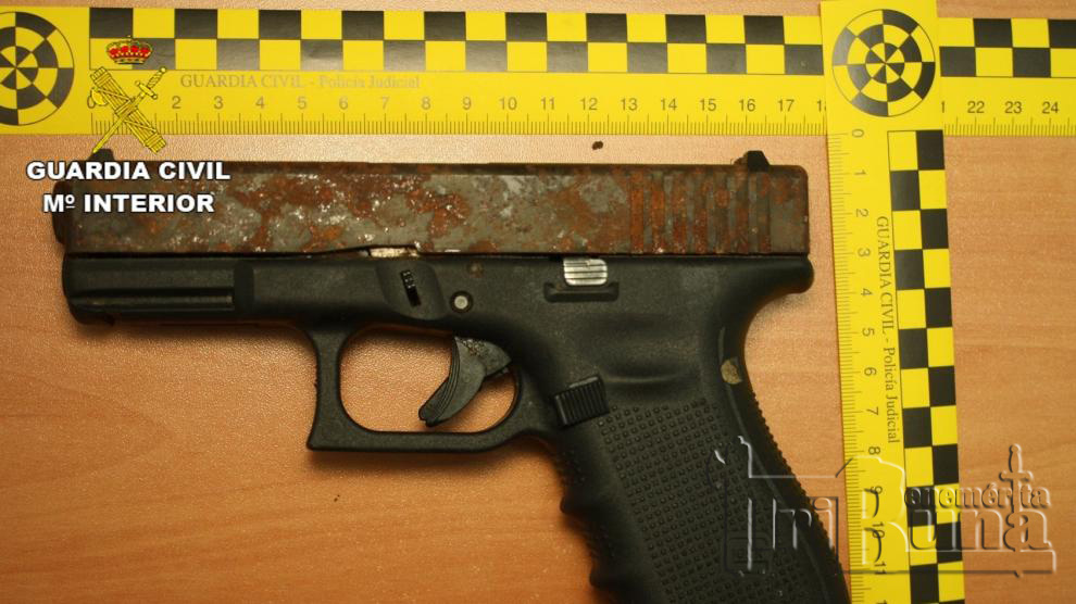 arma intervenida