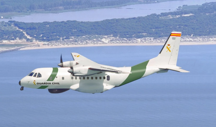 avion vehiculo guardia civil