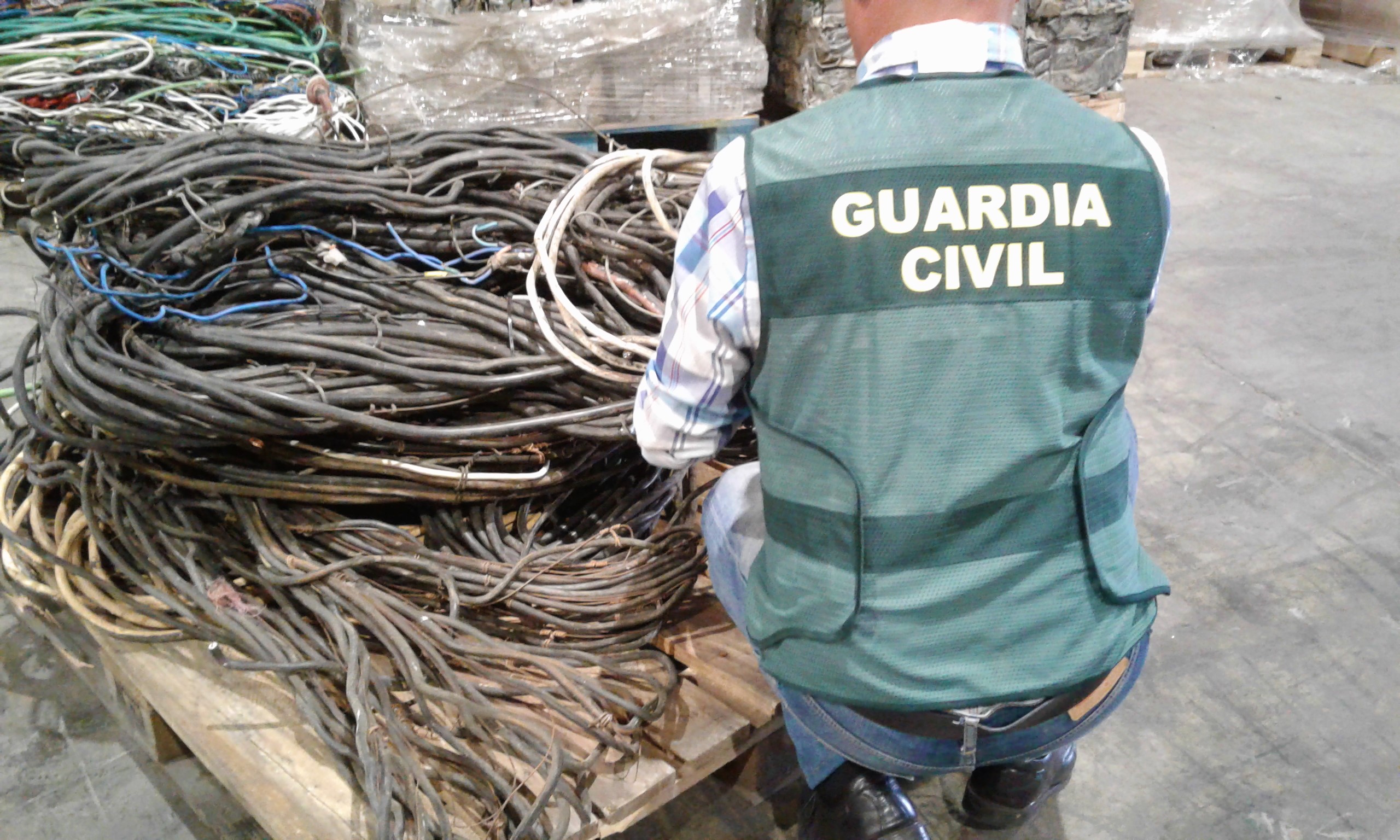 cableado cobre recuperado GC
