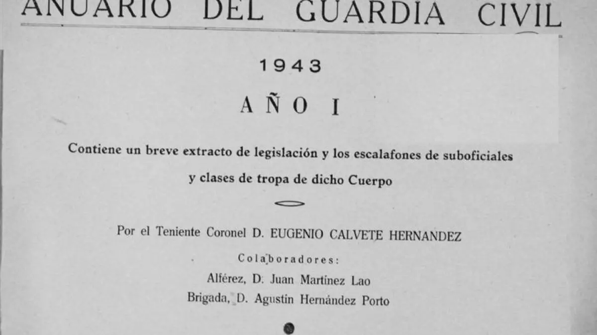 calvo anuario guardia civil