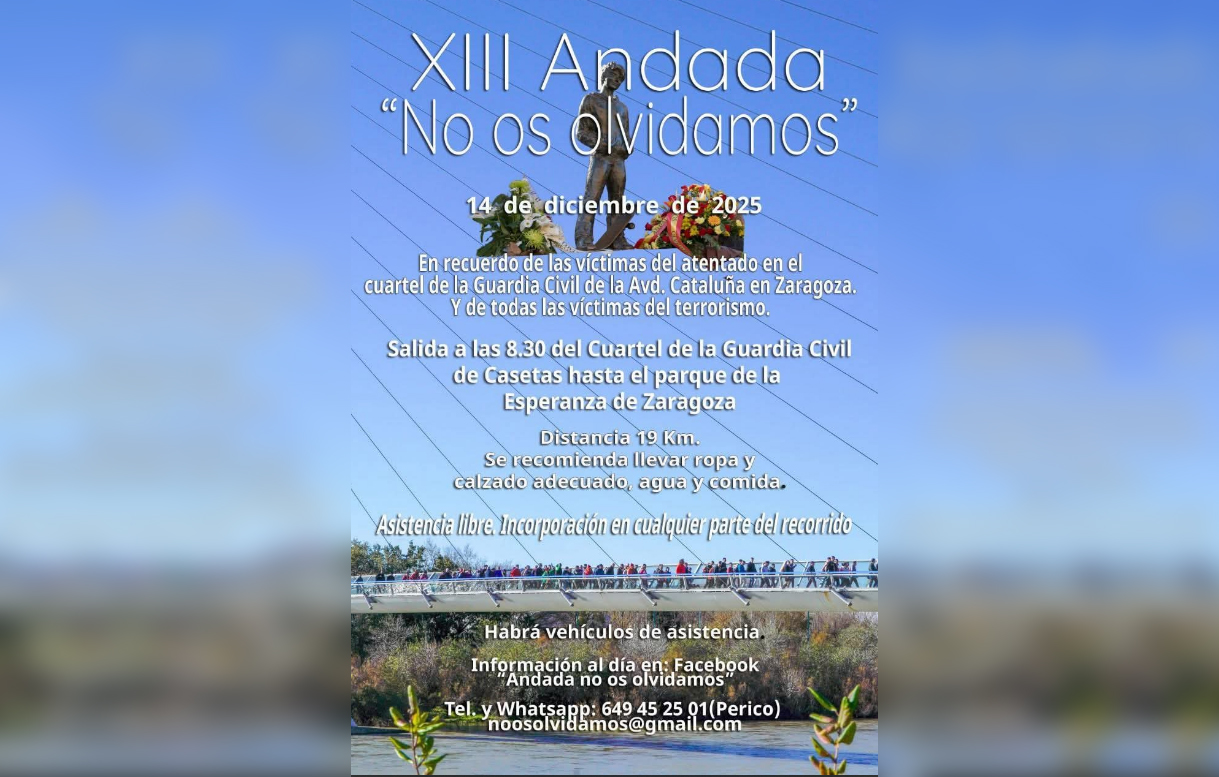 cartel andada